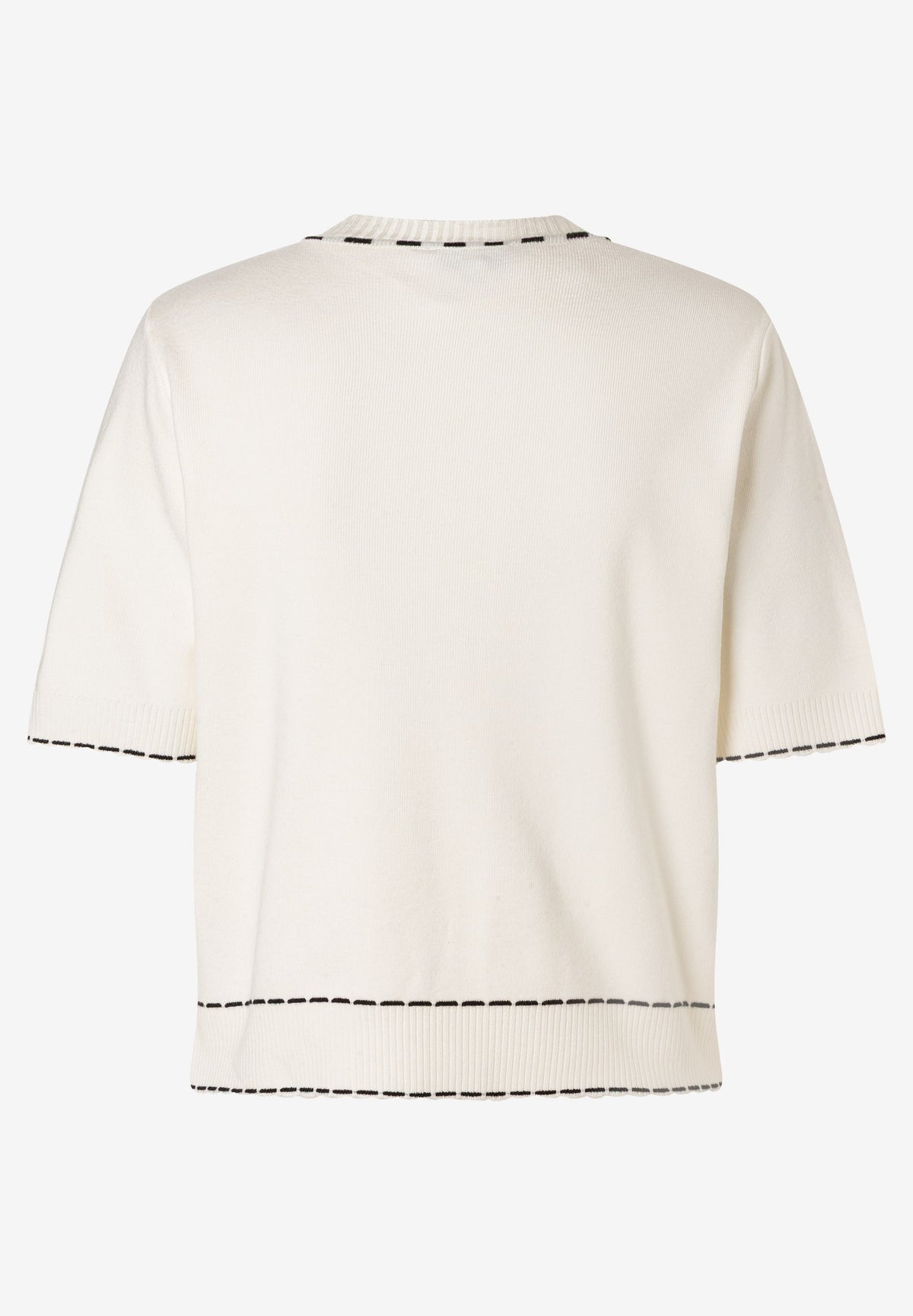 Cardigan mit Kontrastnaht
