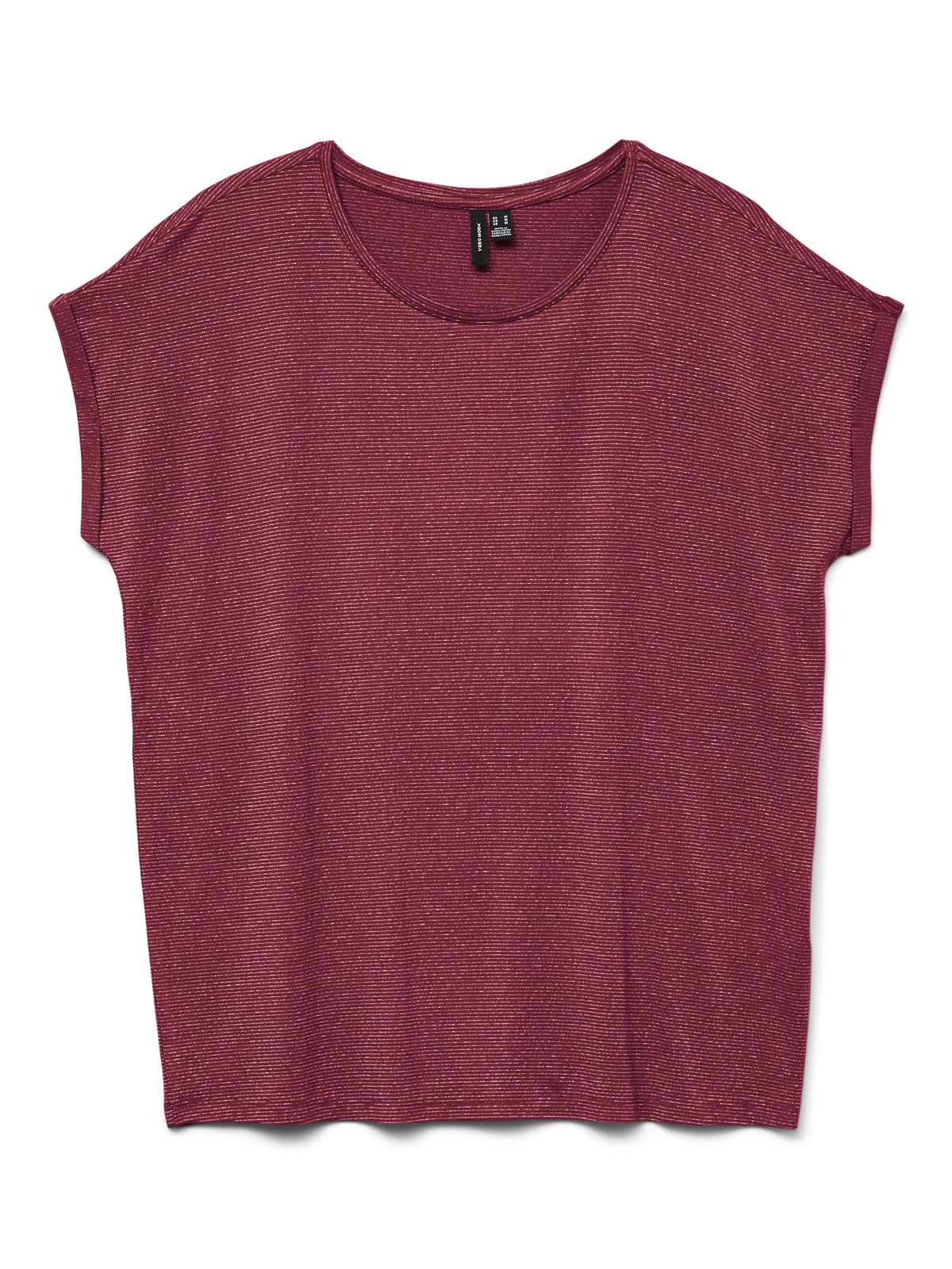 VMLAVA GLITTER SS TOP STRIPE LX JRS NOOS