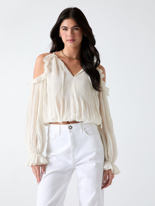 LS EMILIA COLD SHLDR TOP