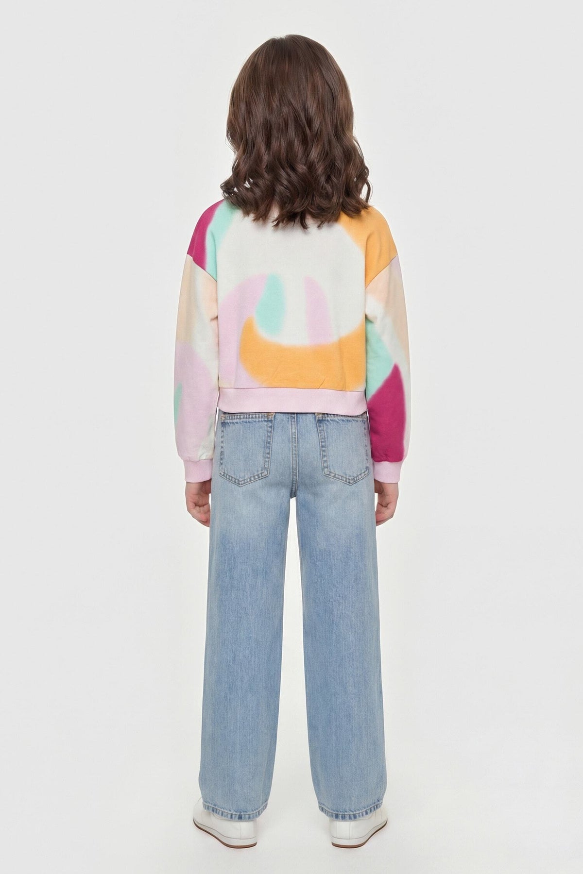 OVERSIZE CROP LS ACTIVE TOP