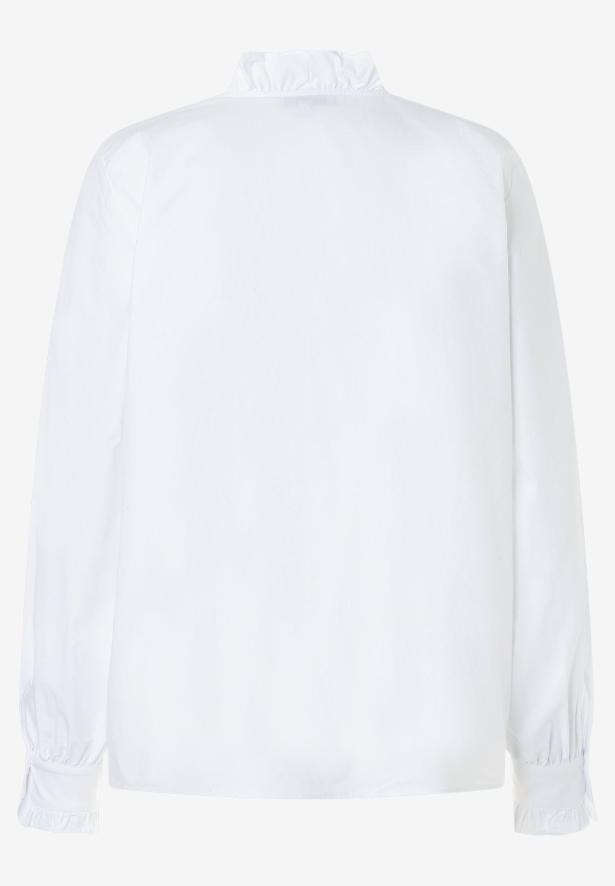 Bluse mit Rüschenkragen