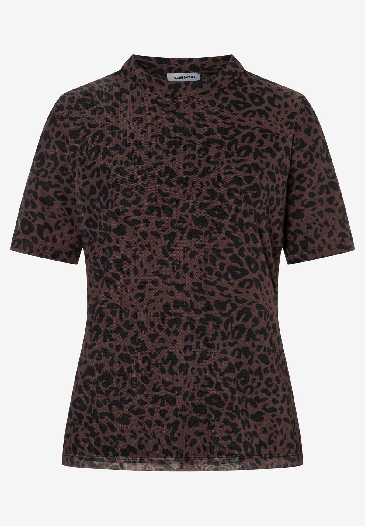 Meshshirt mit Leomuster