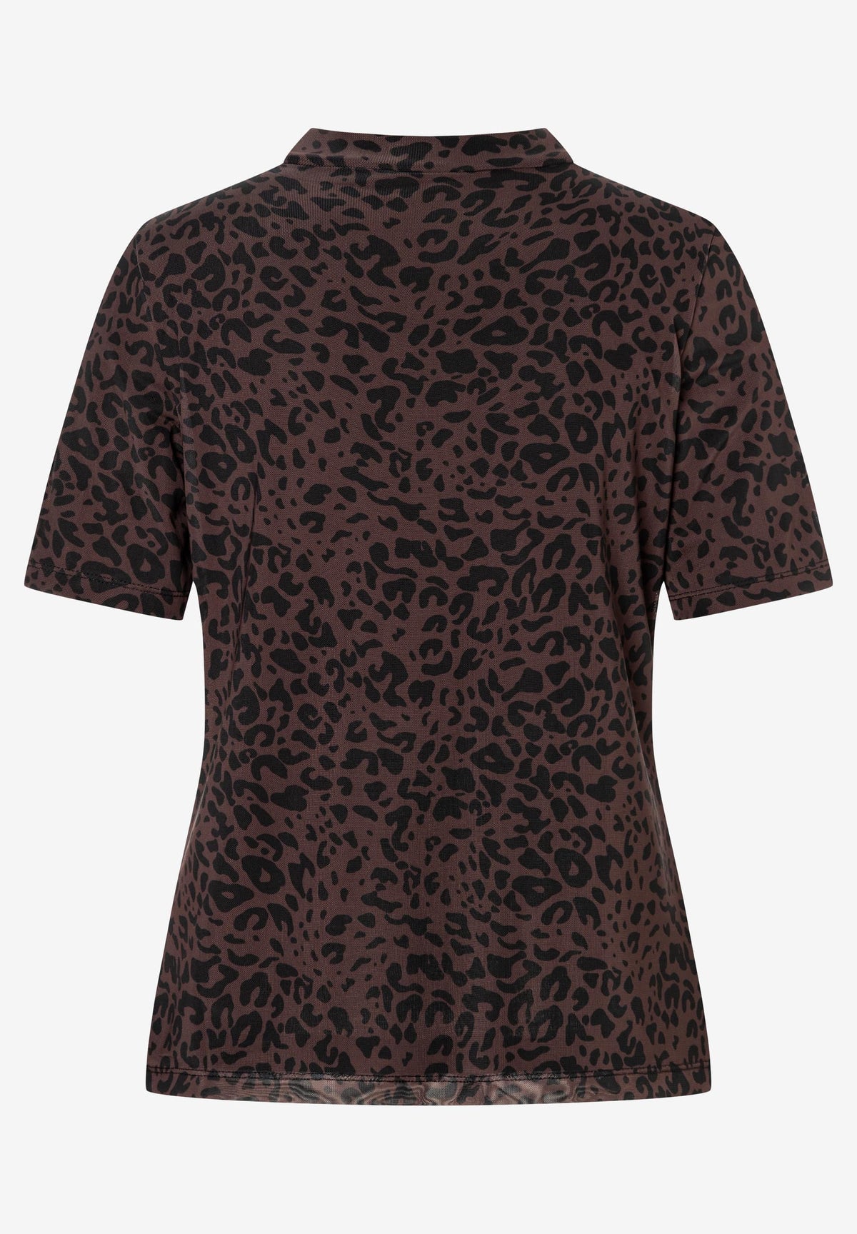 Meshshirt mit Leomuster