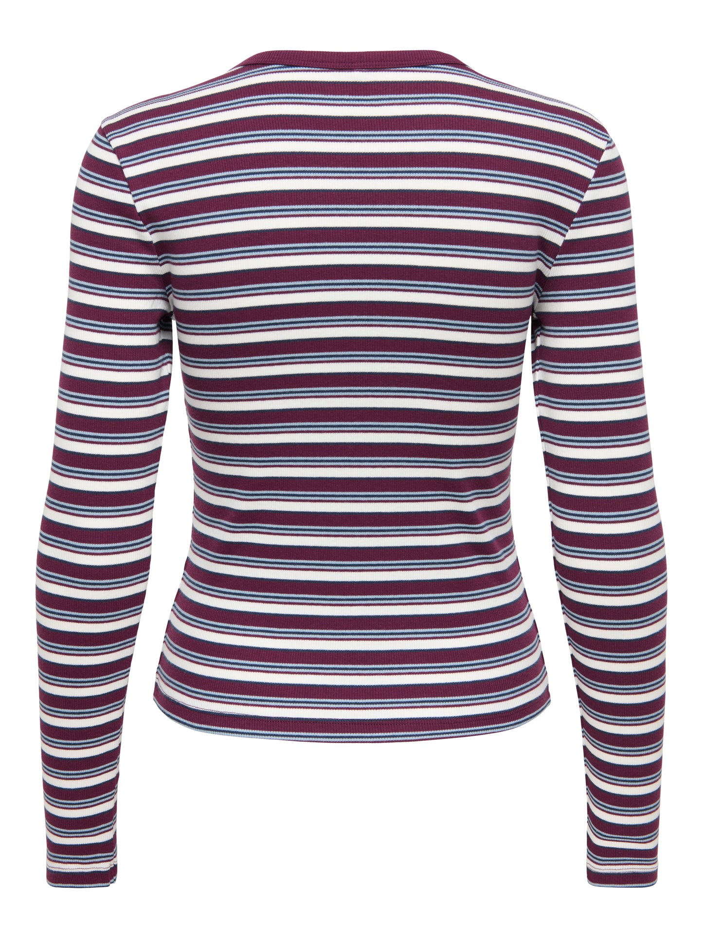 ONLVAL L/S O-NECK STRIPE TOP JRS