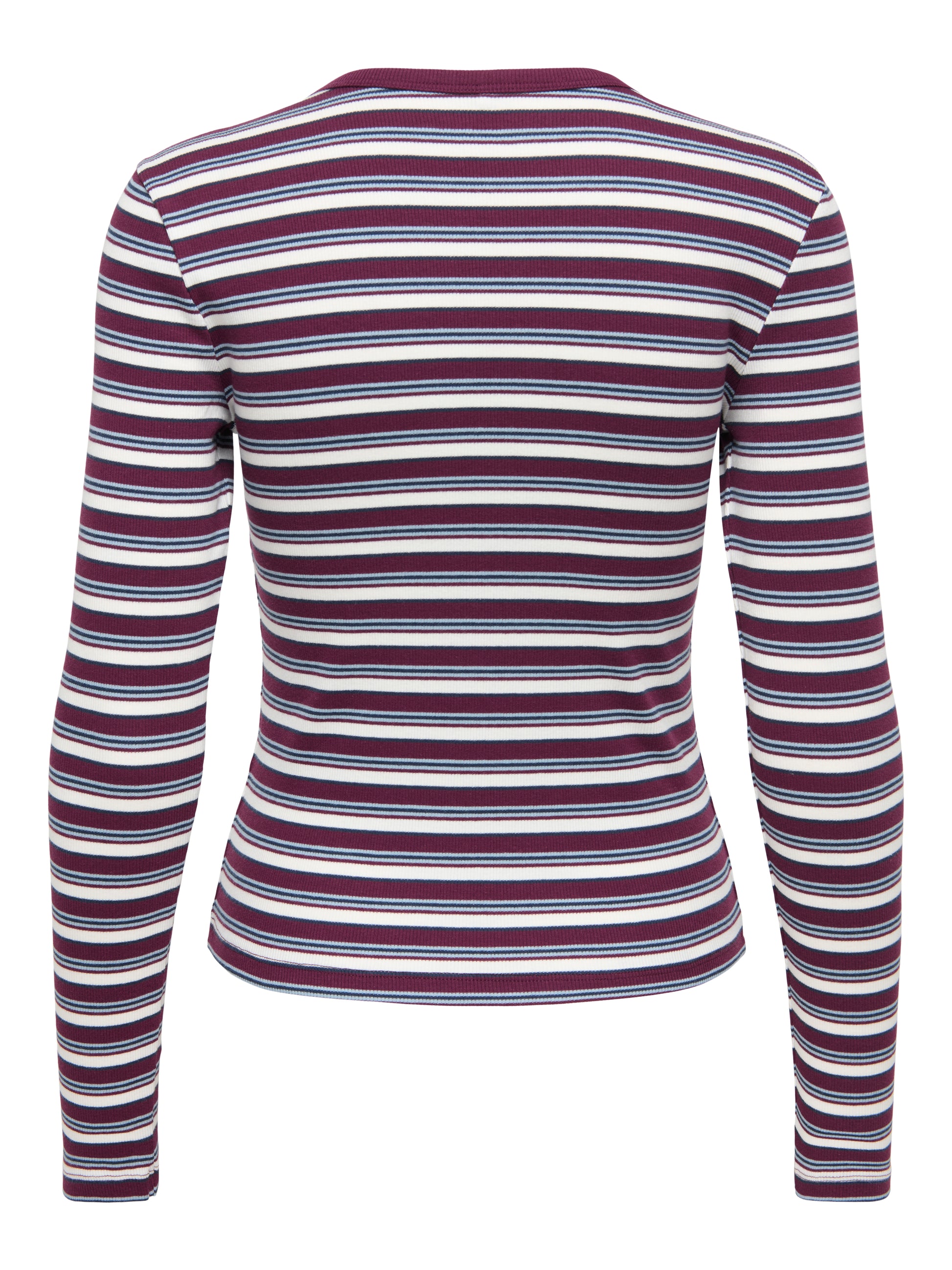 ONLVAL L/S O-NECK STRIPE TOP JRS