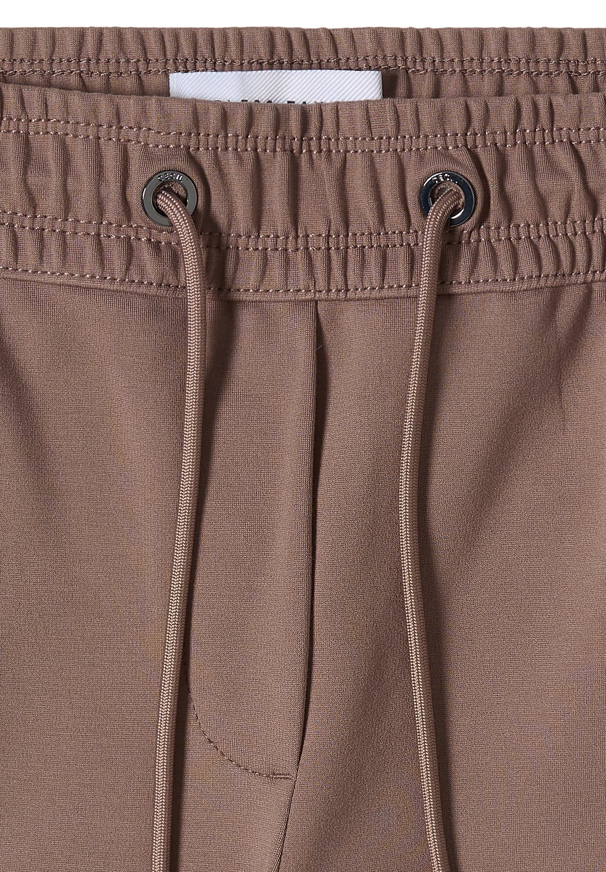 Mid Waist Slim Leg Hose im Casual Fit