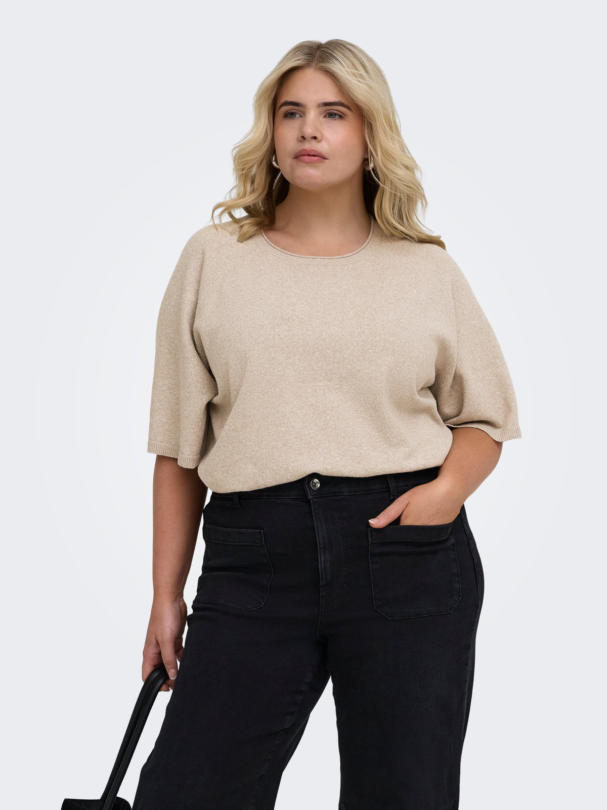 CARLOYAL 2/4 O-NECK PULLOV KNT NOOS