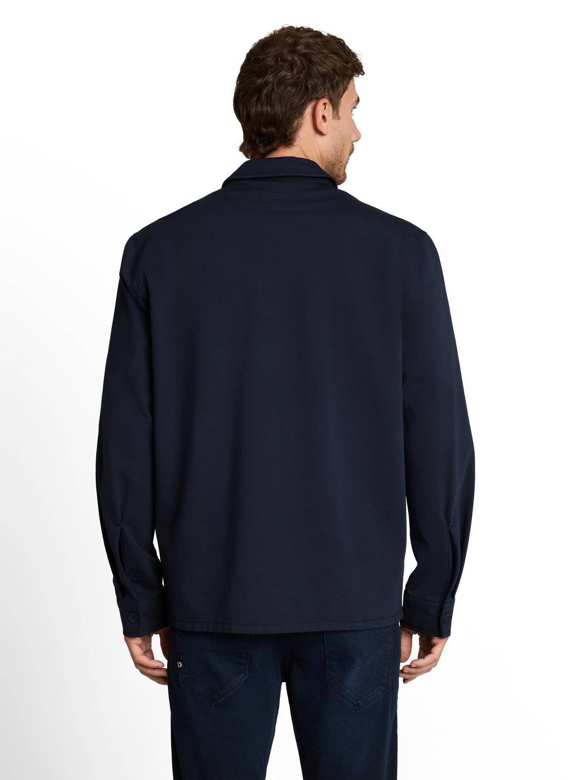 Sweat-Overshirt mit Taschen