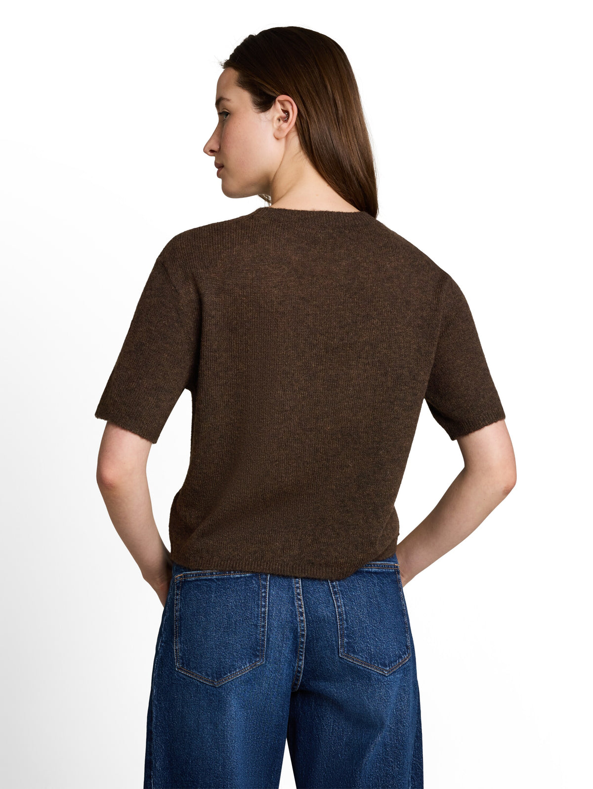 Lightweight Strickpullover mit Alpaka-Anteil