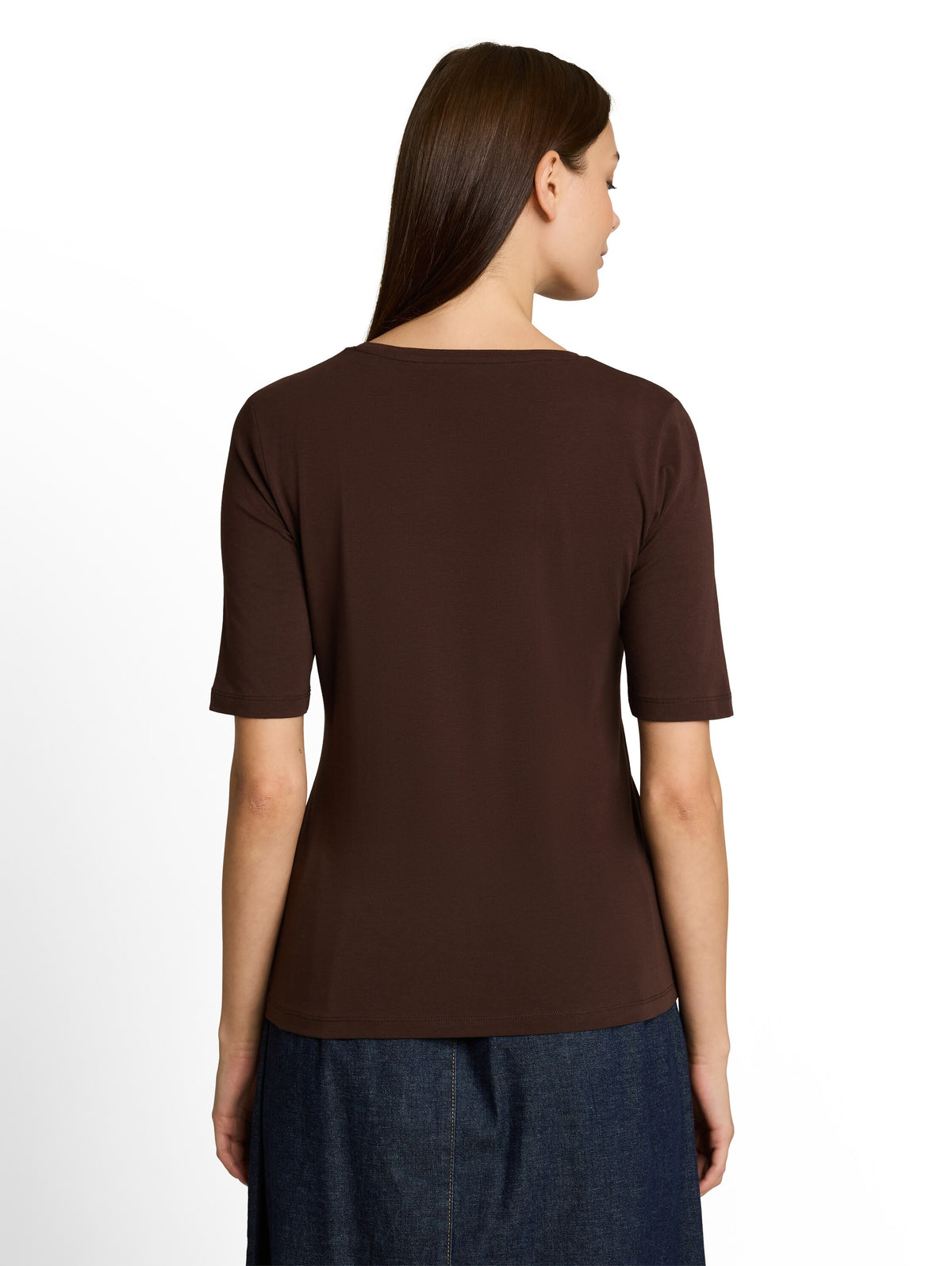 Slim Fit T-Shirt mit Print
