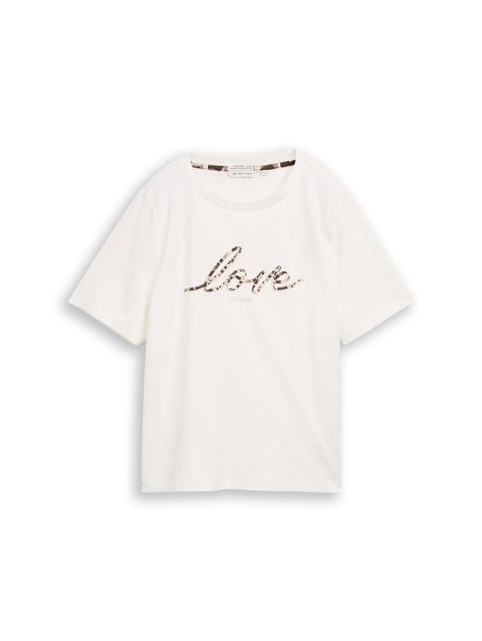 T-Shirt aus Baumwolle