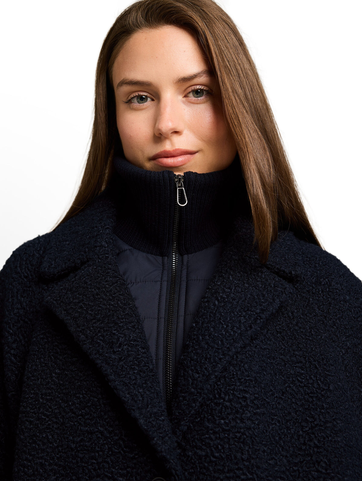 Cosy Cape Jacke im 2-in-1-Look