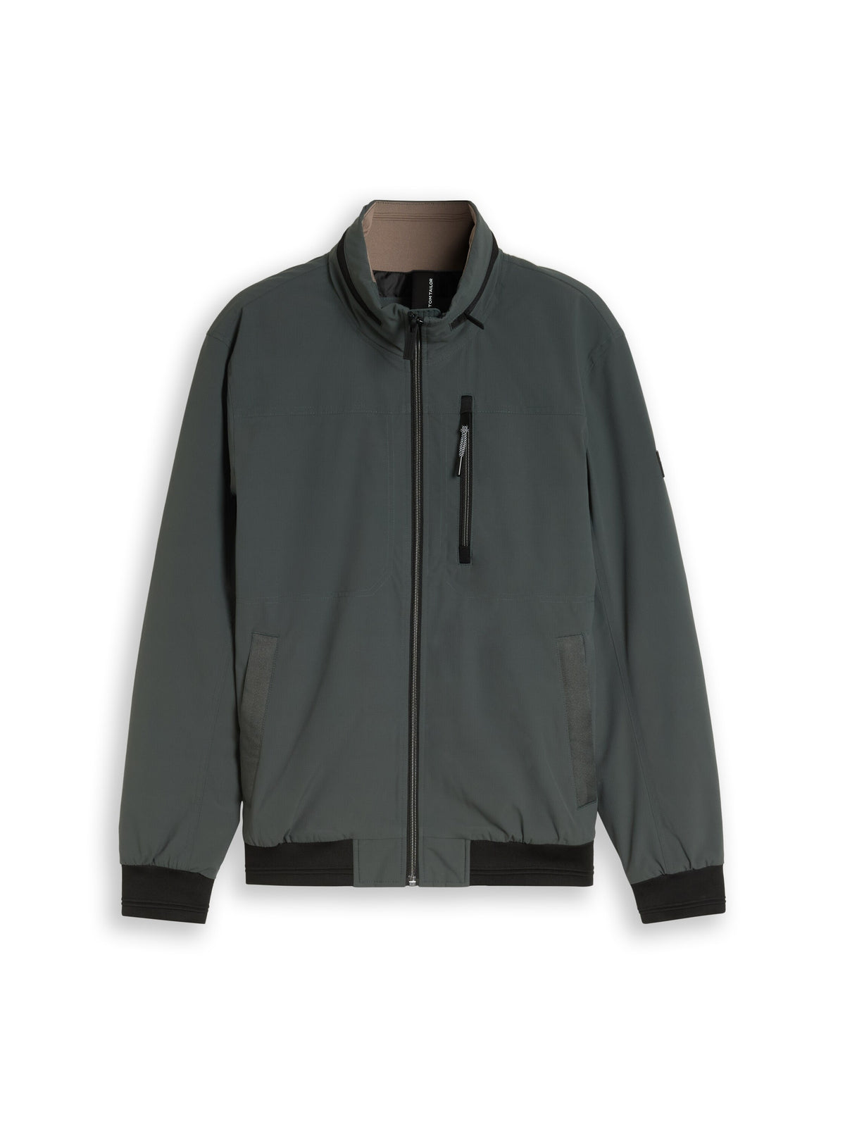 Blouson Jacke mit verstaubarer Kapuze