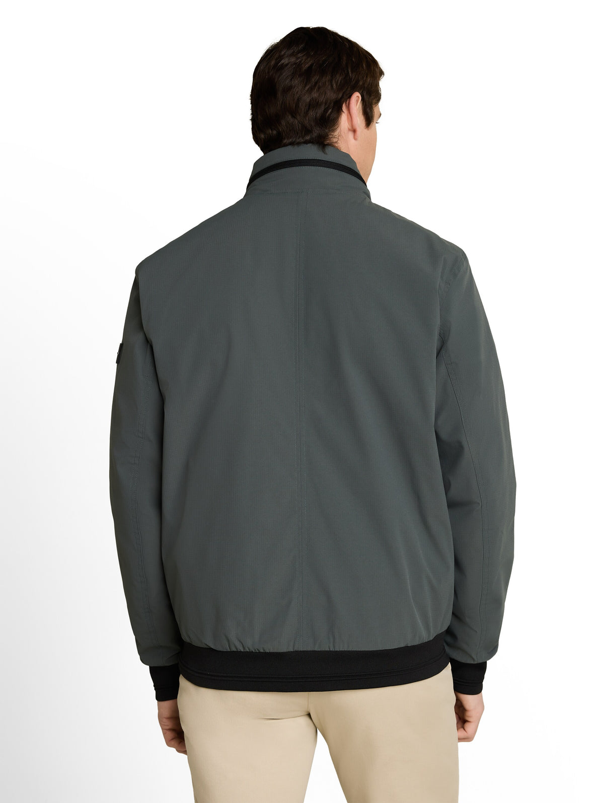 Blouson Jacke mit verstaubarer Kapuze