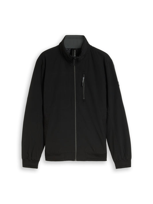 Blouson Jacke mit verstaubarer Kapuze