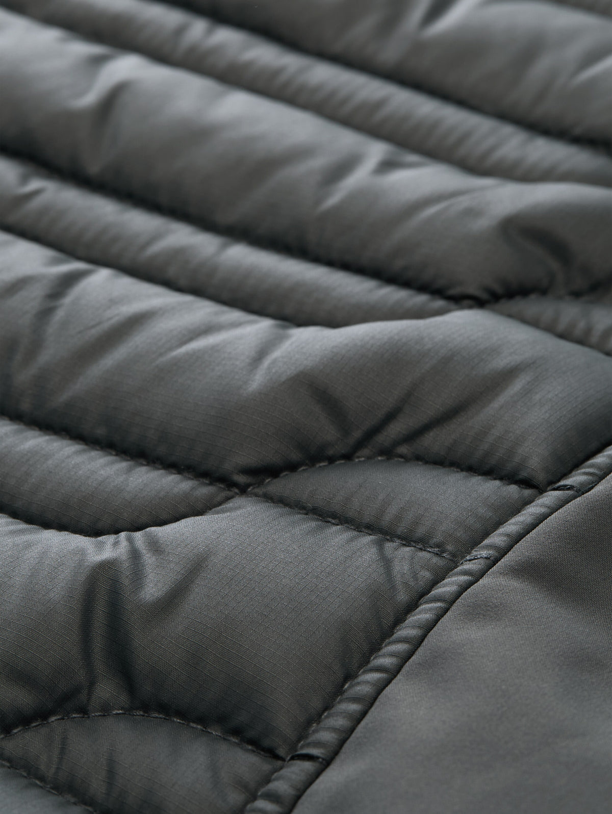 Lightweight Hybrid Steppjacke mit Stehkragen