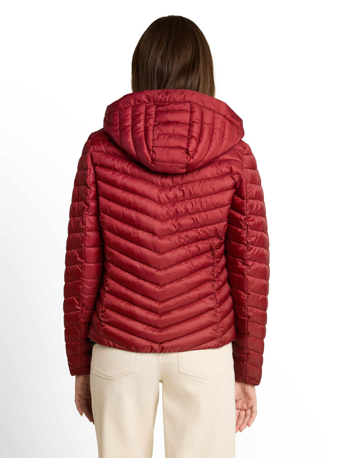 Lightweight Steppjacke mit Kapuze