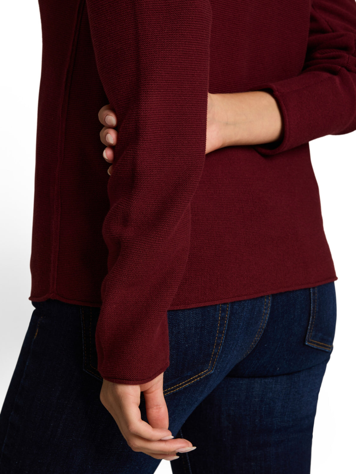 Strickpullover aus Baumwolle