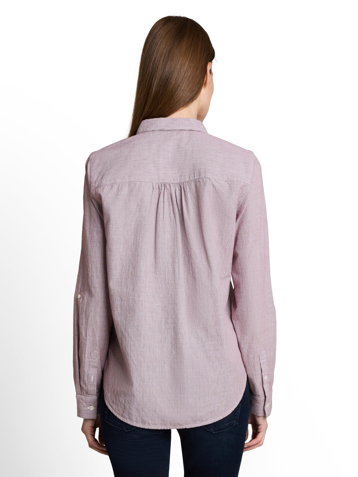 Hemdbluse mit Turn-up-Funktion