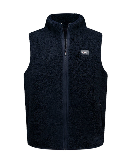 SWEAT BODYWARMER, OXFORD NAVY