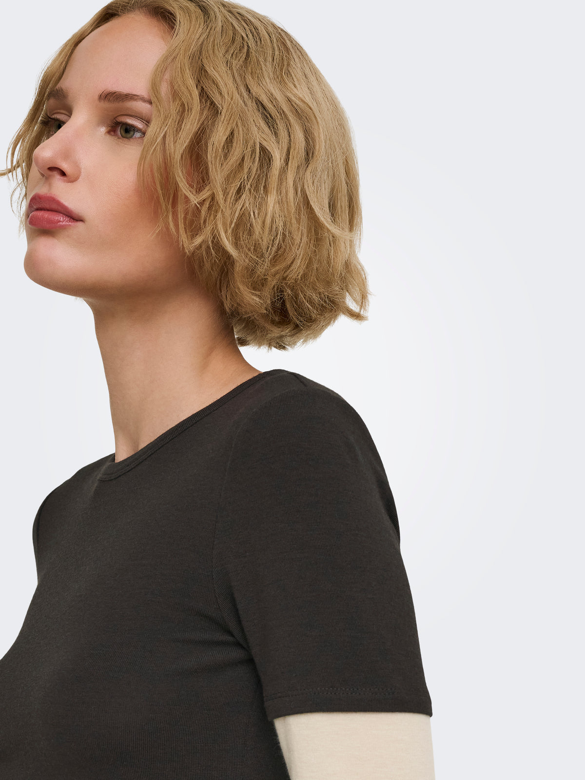 ONLDUBLA L/S DOUBLE TOP JRS