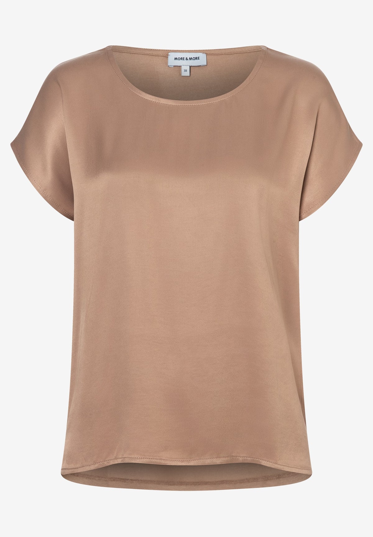 Shirt mit Satinfront