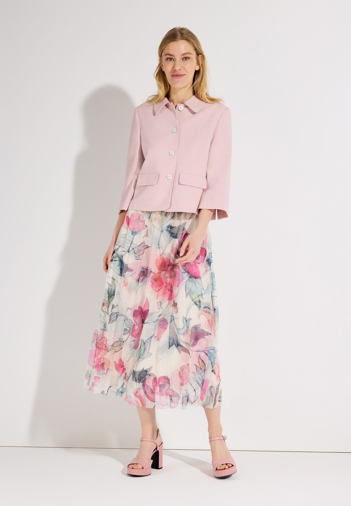 Meshrock mit Flowerprint