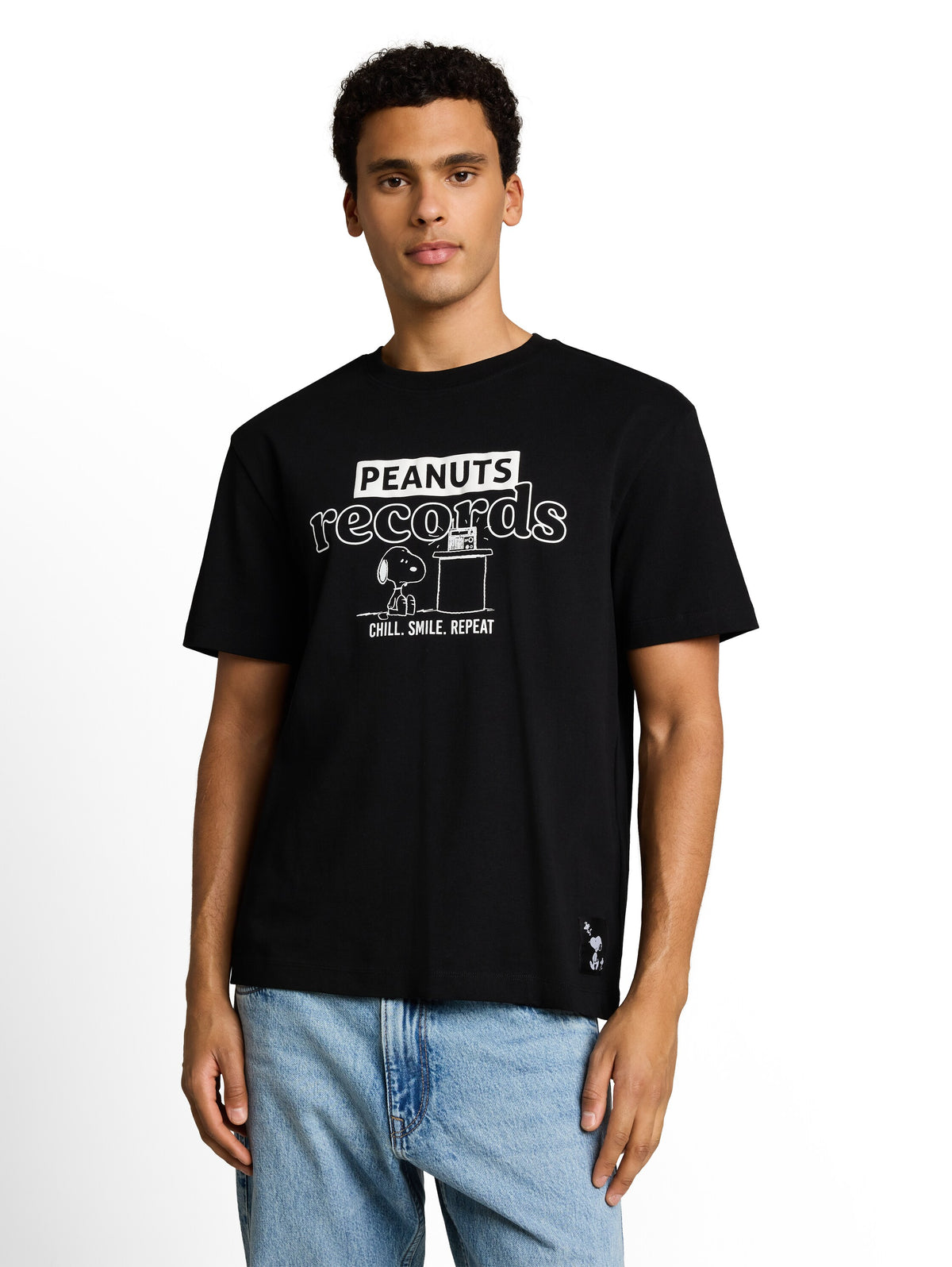 Relaxed Fit T-Shirt mit Snoopy-Print