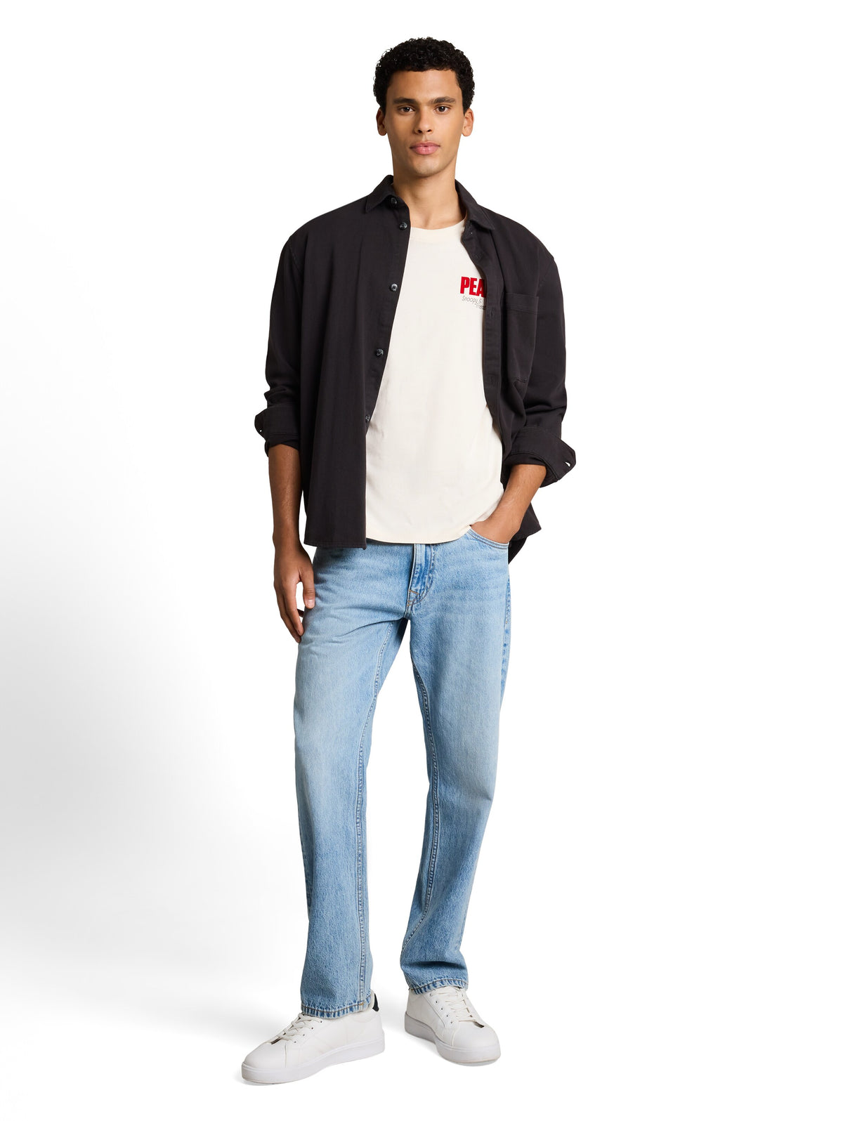 Relaxed Fit T-Shirt mit Snoopy-Print