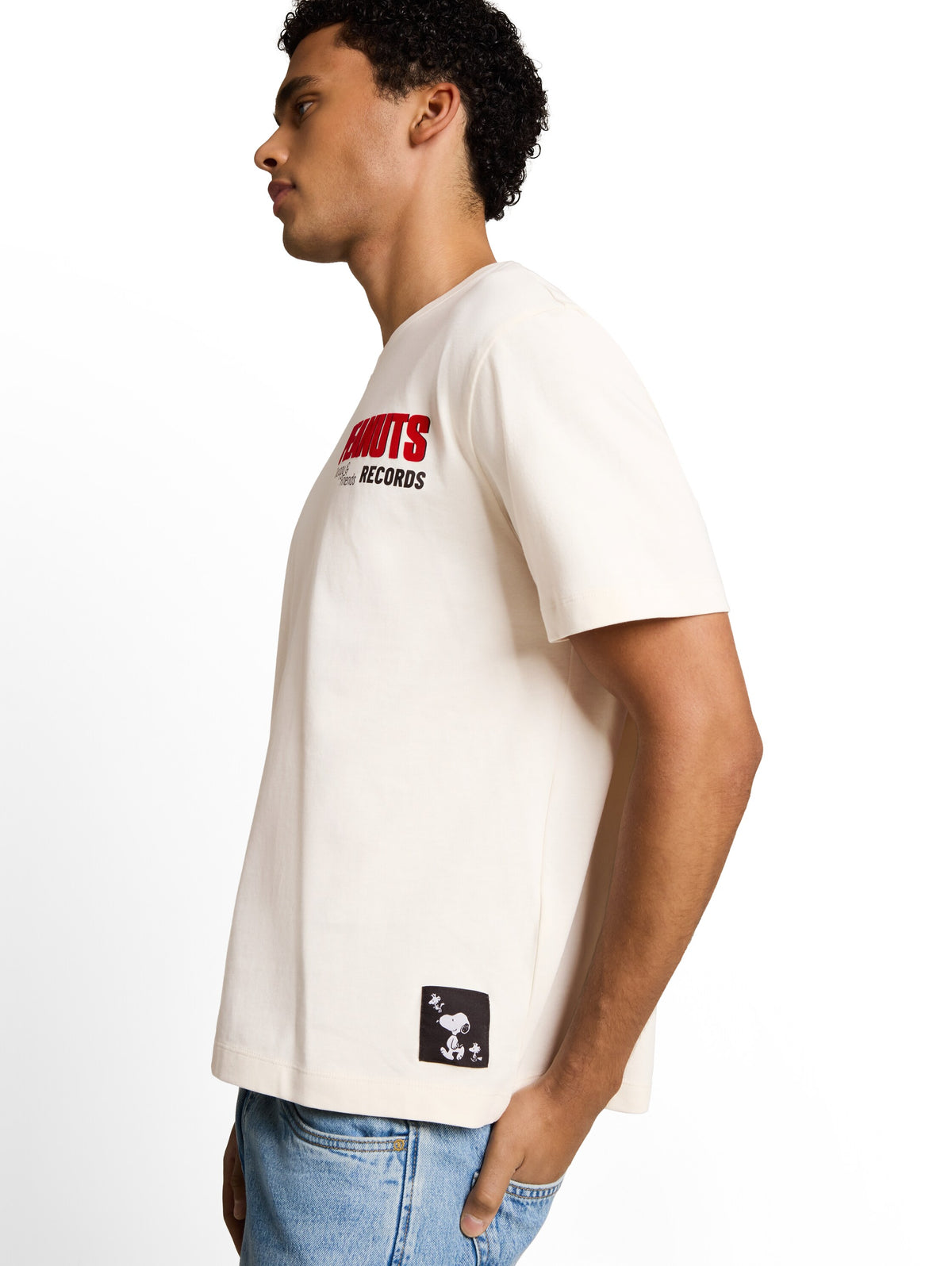 Relaxed Fit T-Shirt mit Snoopy-Print