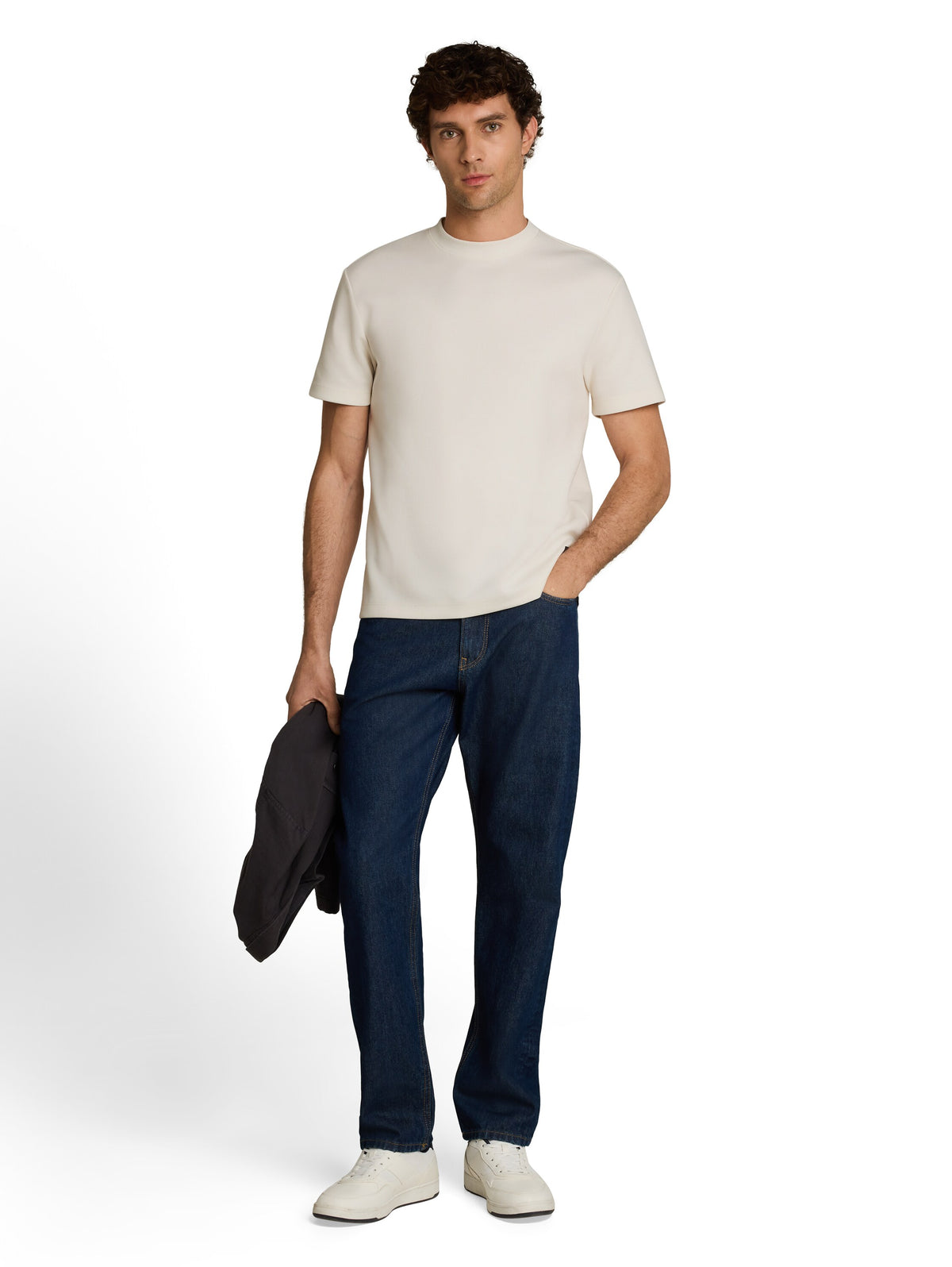 Relaxed Fit Sweatshirt mit kurzen Ärmeln