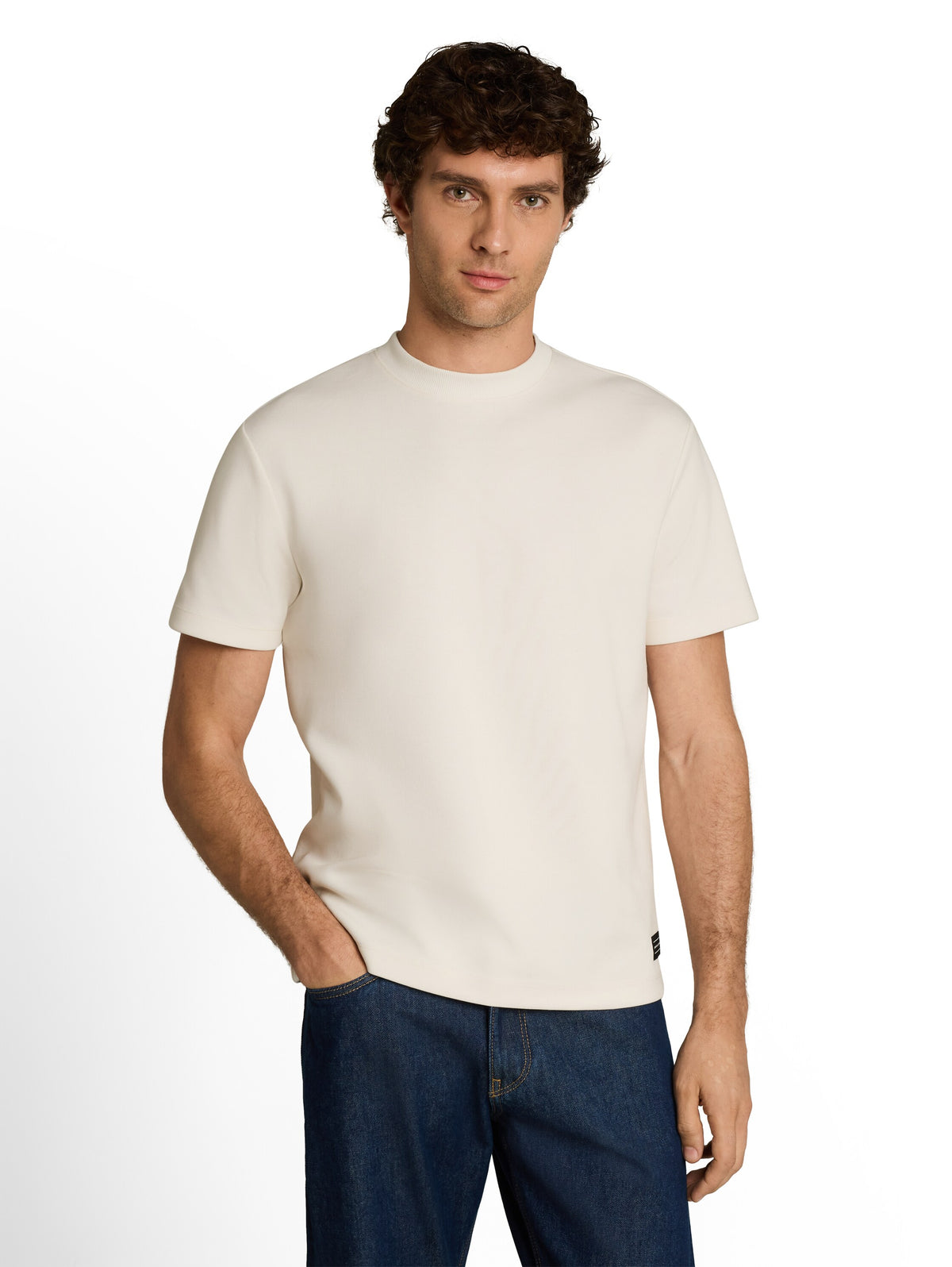 Relaxed Fit Sweatshirt mit kurzen Ärmeln