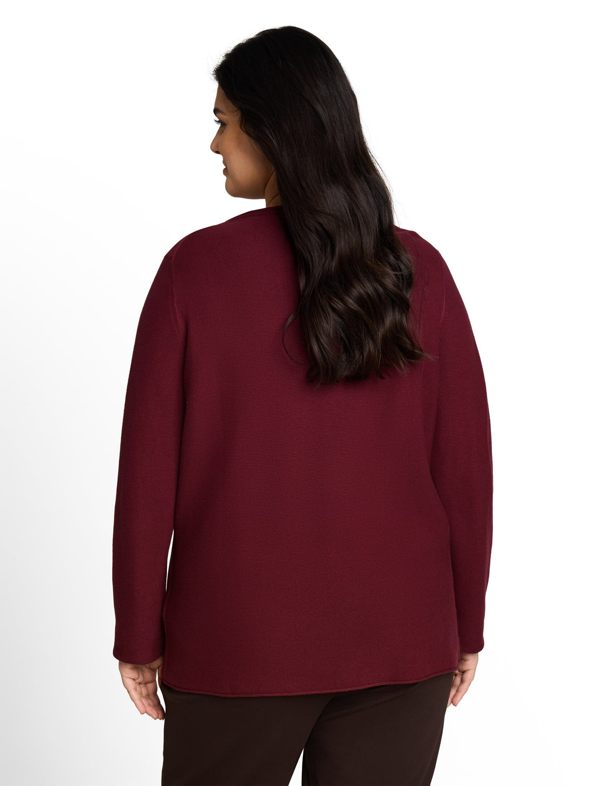 Plus Size - Strickpullover aus Baumwolle