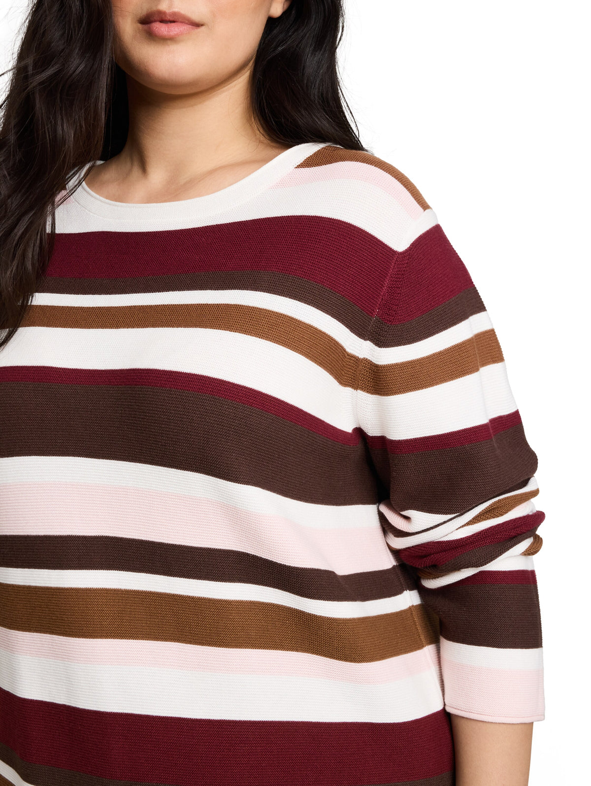 Plus Size - Strickpullover aus Baumwolle