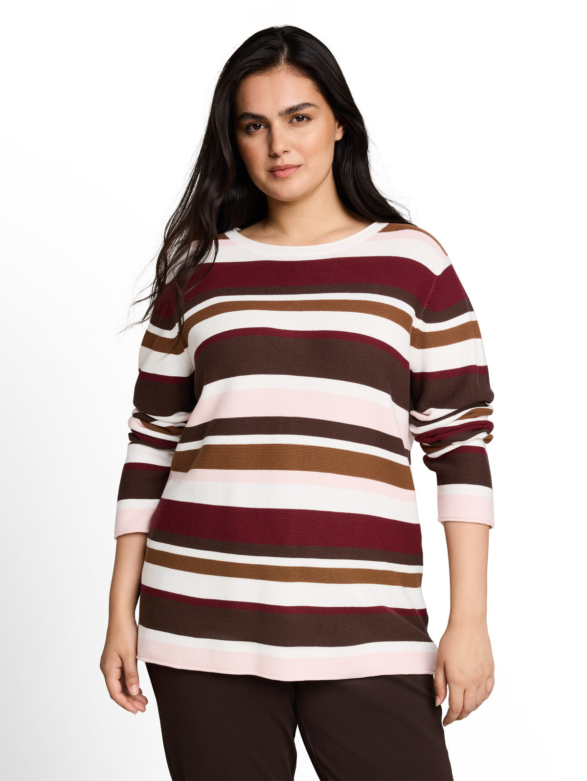 Plus Size - Strickpullover aus Baumwolle