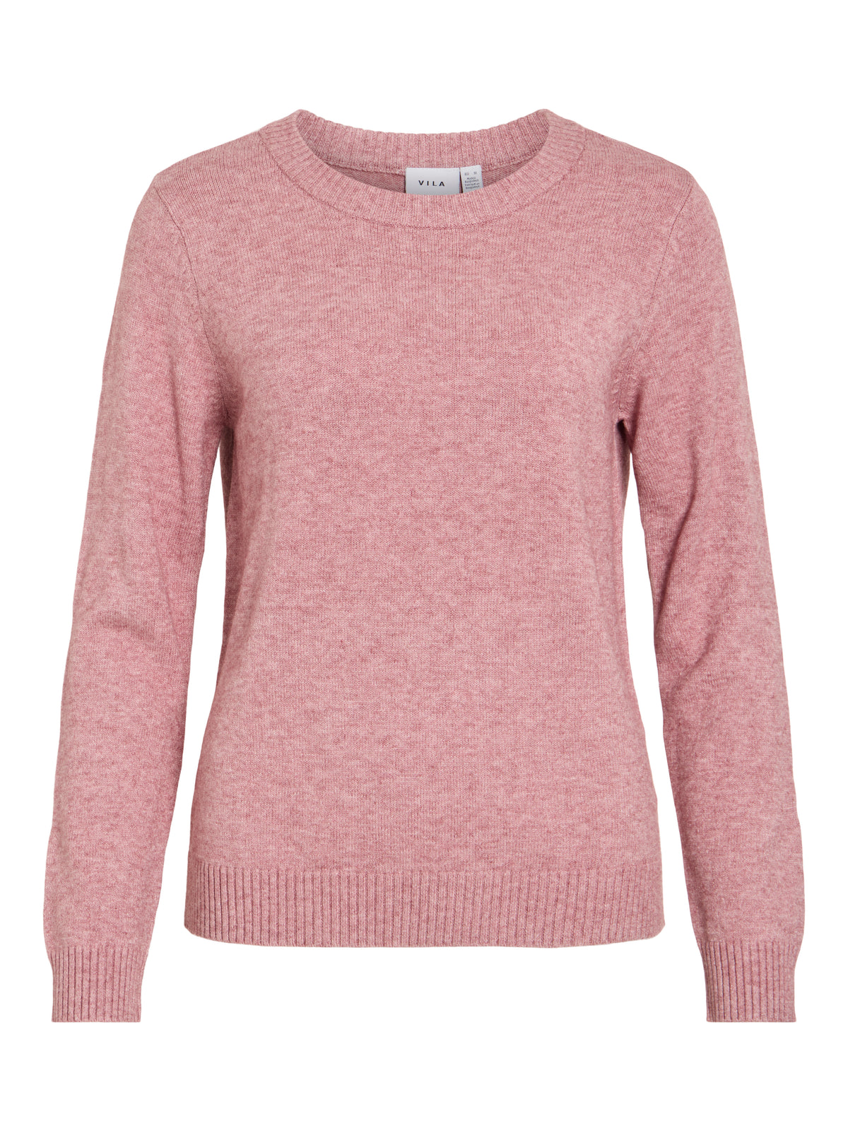 VIRIL O-NECK L/S  KNIT TOP - NOOS