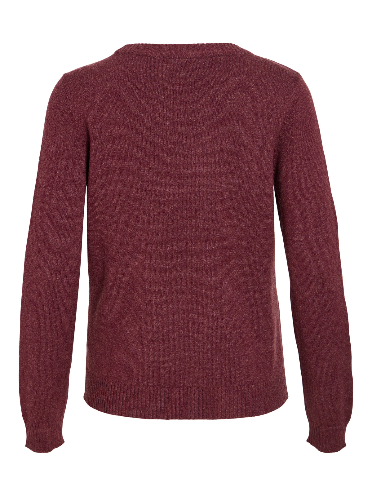 VIRIL O-NECK L/S  KNIT TOP - NOOS