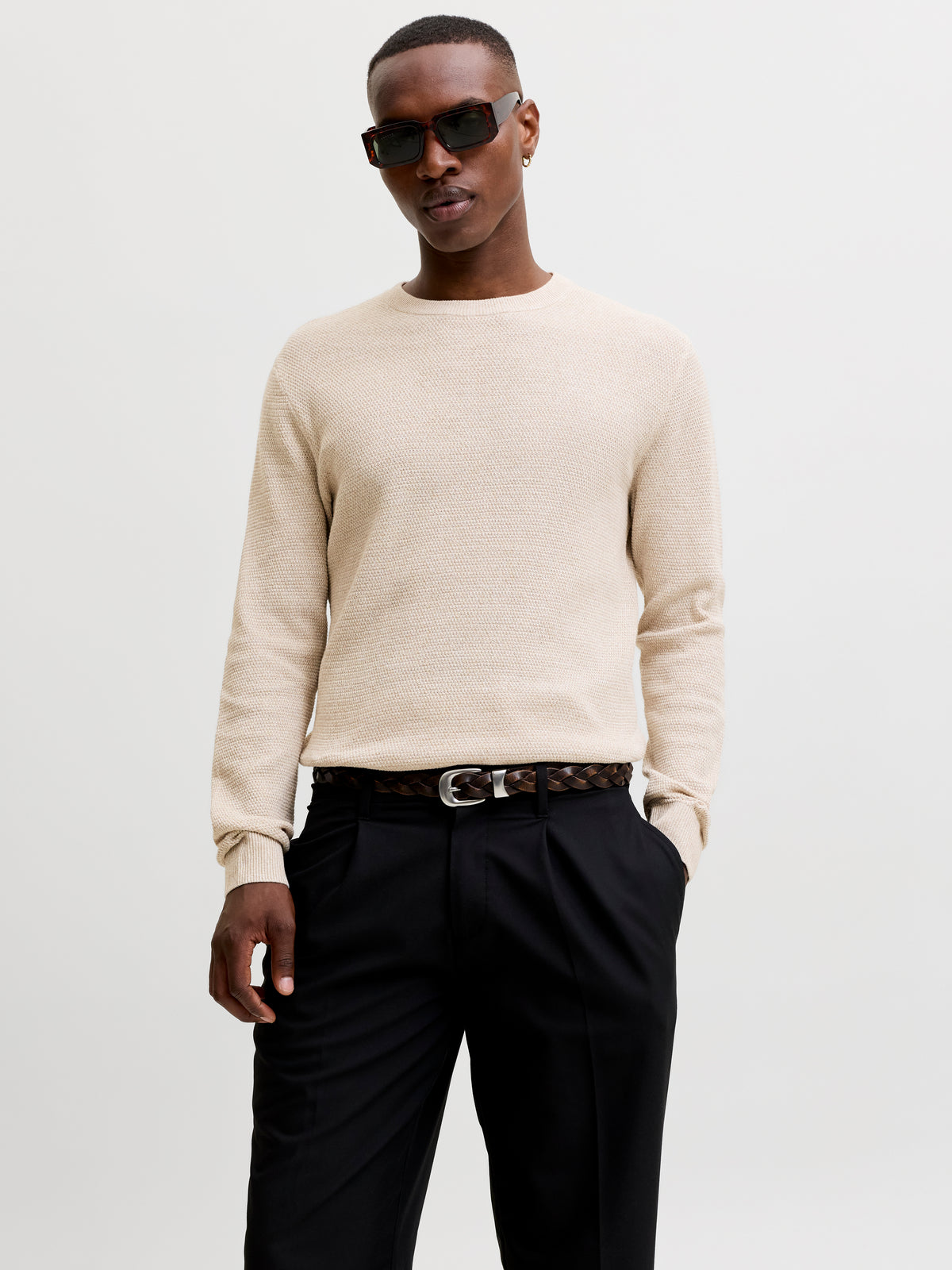 JJERYDER KNIT CREW NECK NOOS