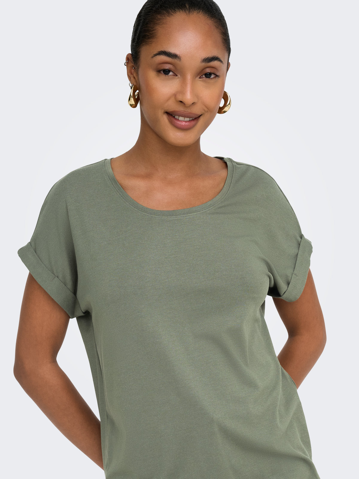 ONLMOSTER S/S O-NECK TOP NOOS JRS