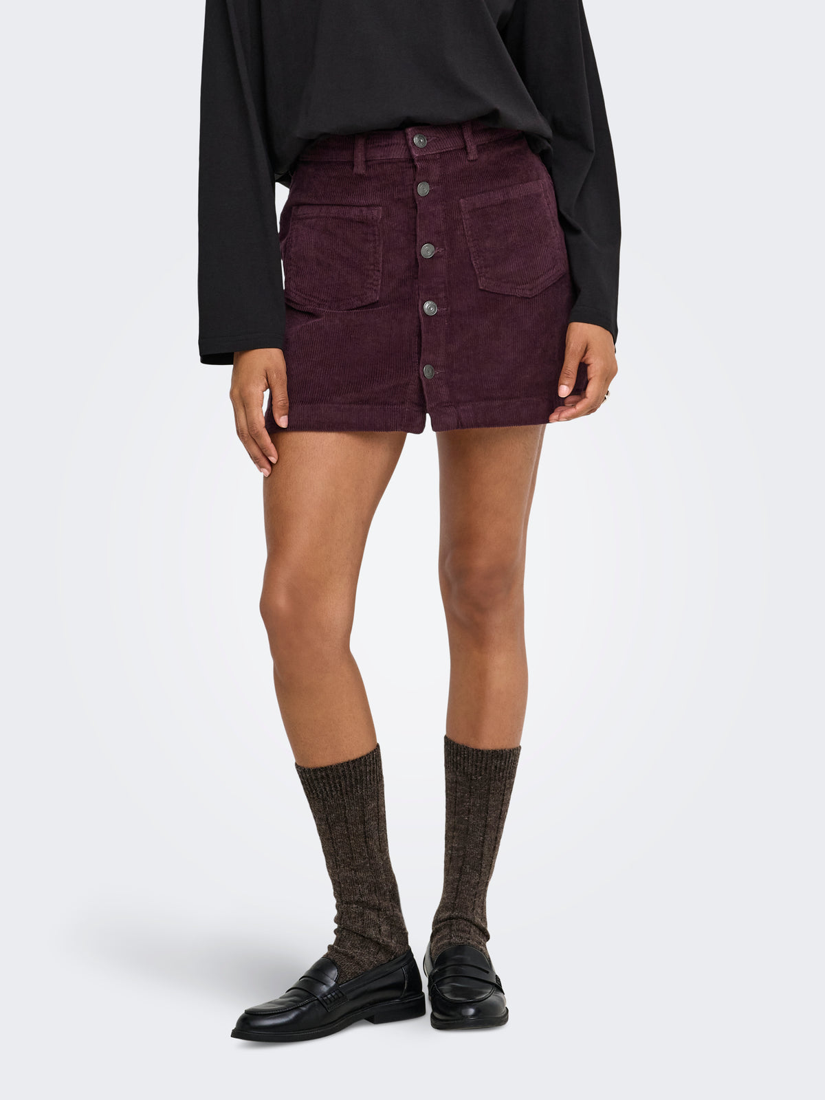 ONLAMAZING GLOBAL HW CORD SKIRT PNT NOOS