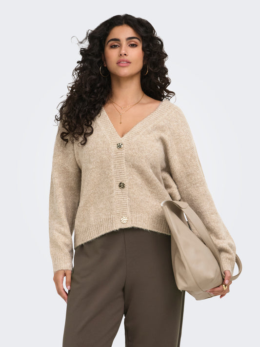 CARZOEY L/S CARDIGAN KNT NOOS