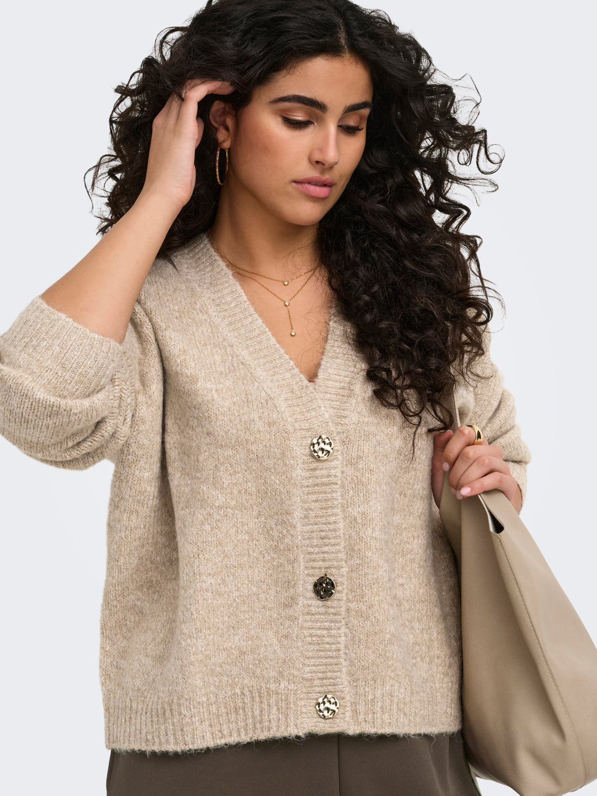 CARZOEY L/S CARDIGAN KNT NOOS
