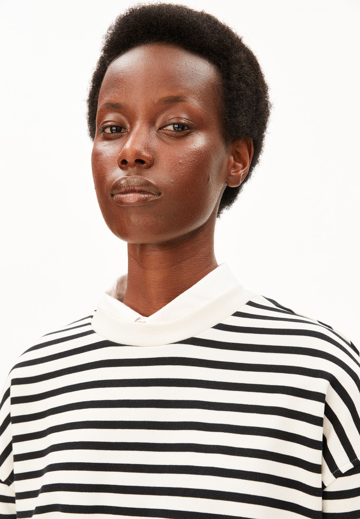 FRANKAA MAARLEN STRIPE SWEAT