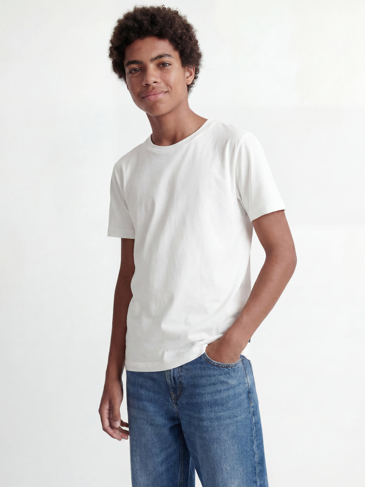 JJEORGANIC BASIC TEE SS O-NECK NOOS JNR