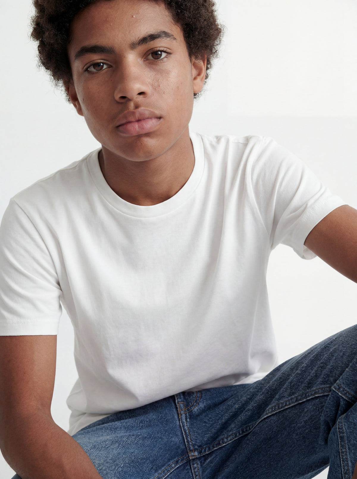 JJEORGANIC BASIC TEE SS O-NECK NOOS JNR