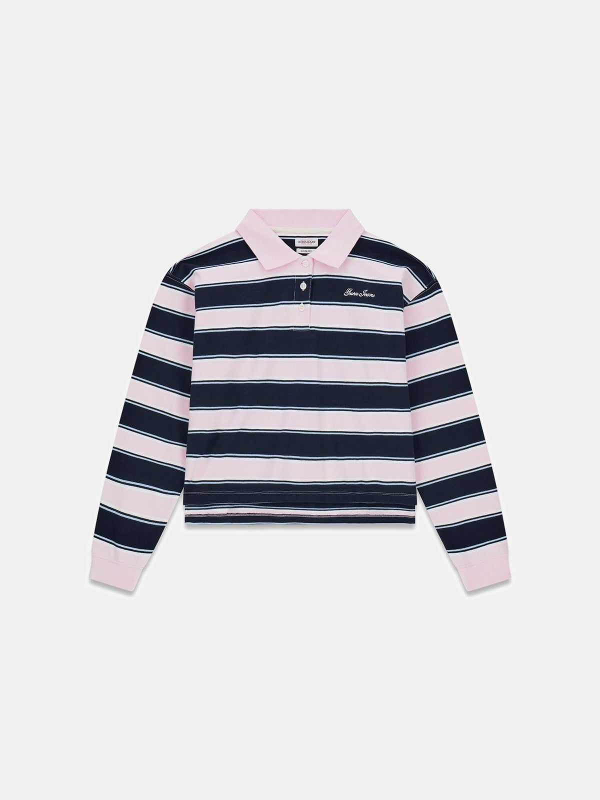 GJ OS CROP POLO SHIRT