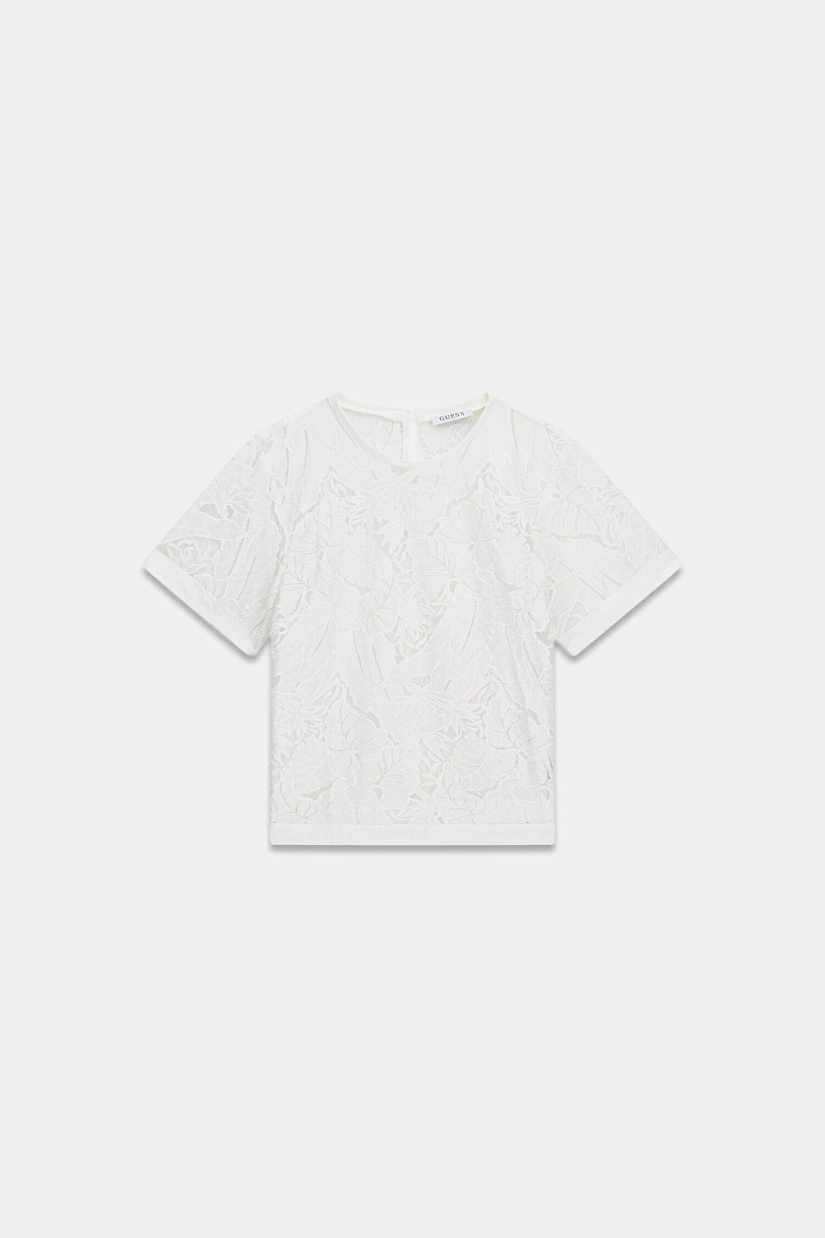 SS CASSANDRE FOLIAGE TULLE TOP