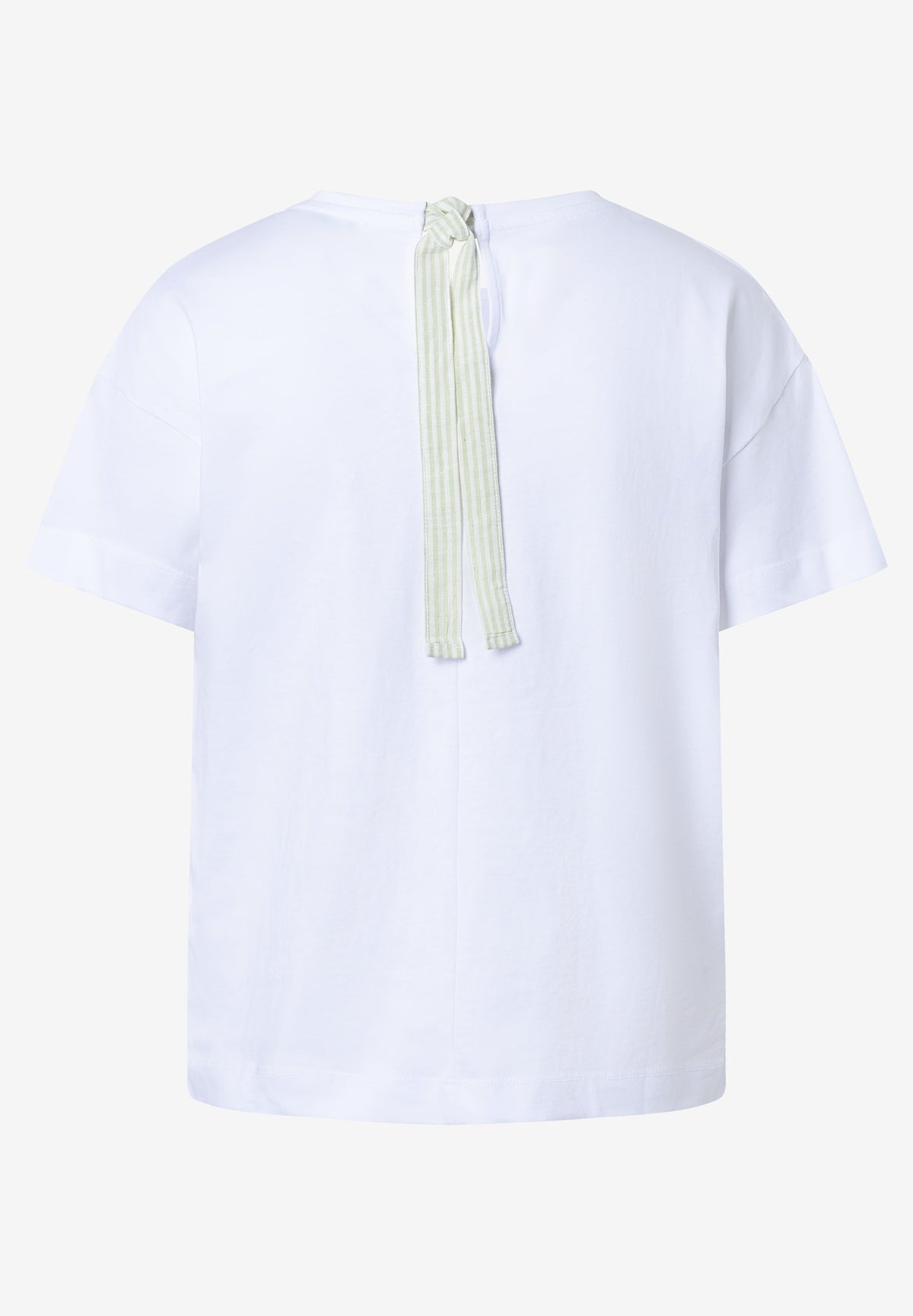 T-Shirt mit Blüten-Applikation