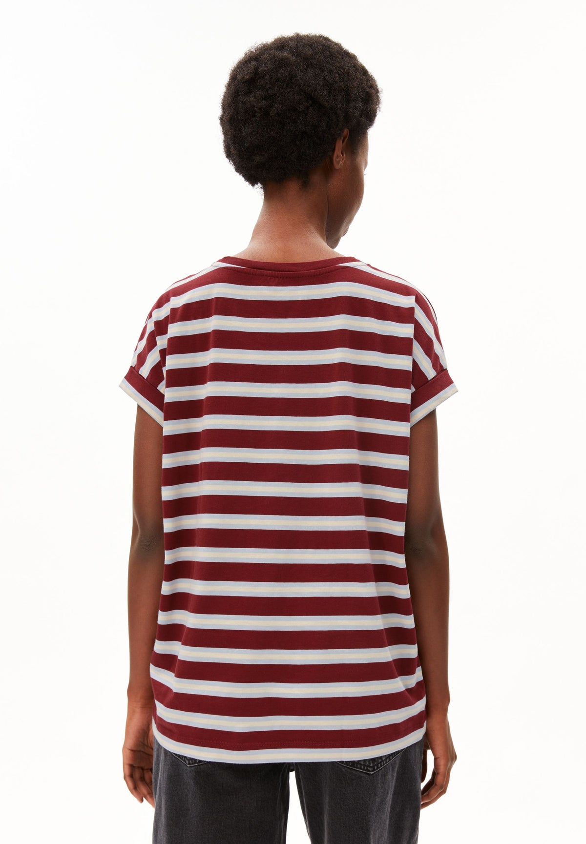 IDAARA STRIPE T-SHIRT