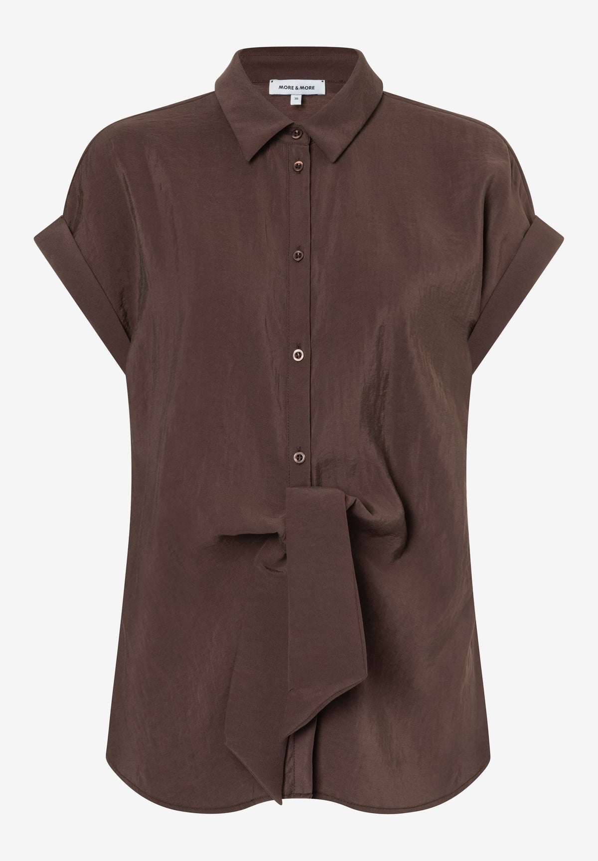 Bluse mit Knot-Detail